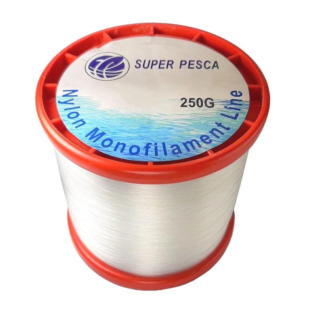 Linha Pesca Monofilamento Bobina 250g Super rede Pesca