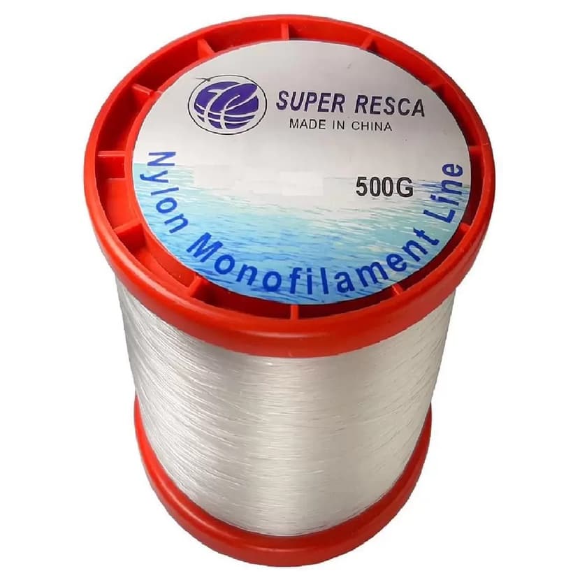 Linha Pesca Monofilamento Super rede Pesca Bobina 500g