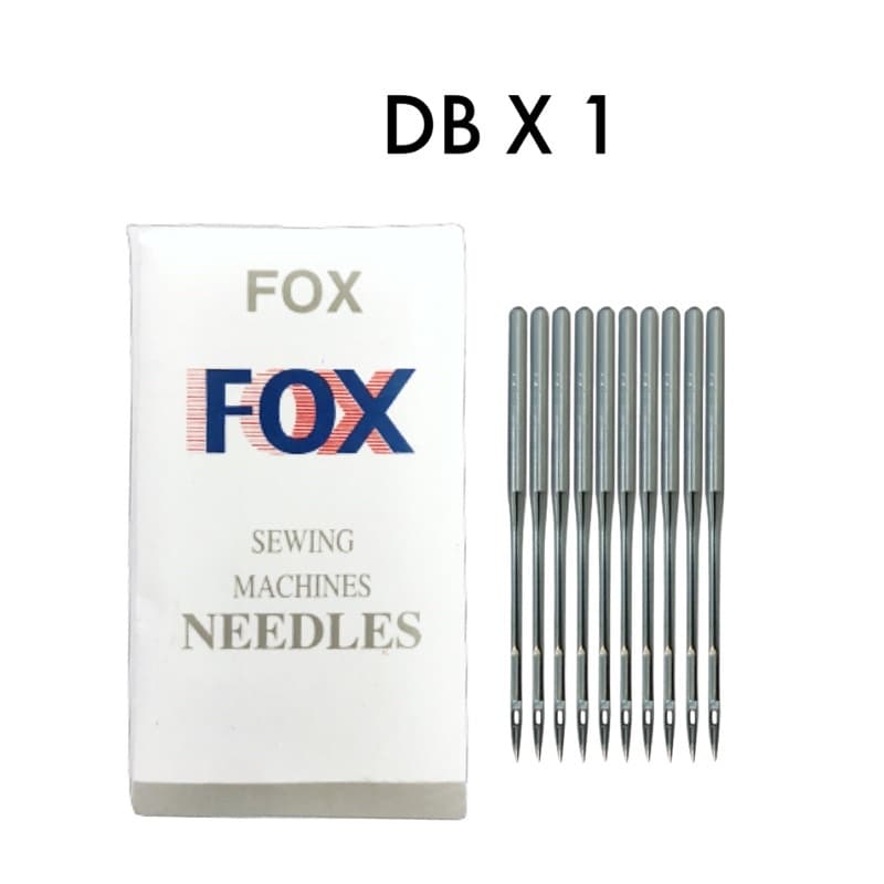 10 Agulha Maquina Reta Cabo Fino DBx1 Nº9/10/11/12/14/16/18/19/20/21-10un