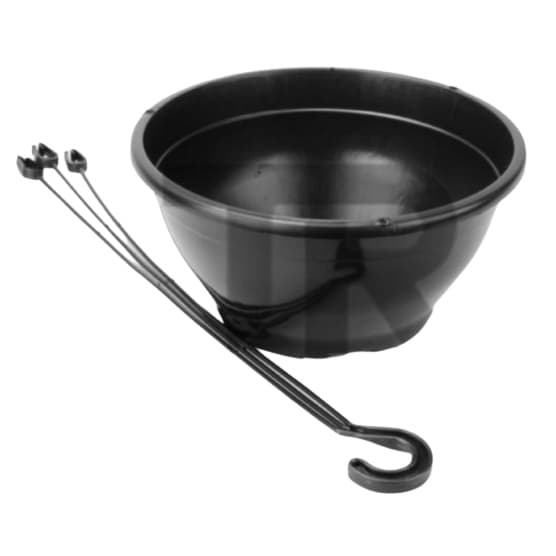 kit 5 Vasos Cuia 18 com alça na Cor Preta