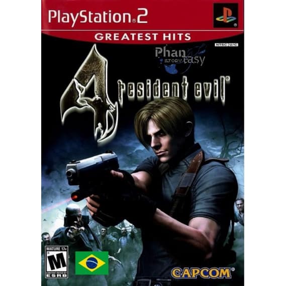 Resident Evil 4 legendado em português para PlayStation 2 PS2 desbloqueado