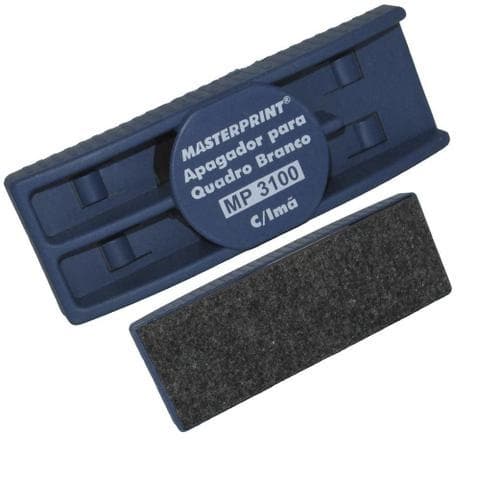 Apagador para Quadro Branco Com Suporte e Imã Para Pincel Masterprint
