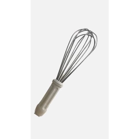 Fuê Batedor Bolo Ovos Profissional 25 Cm Inox (Branco) - Majuformas