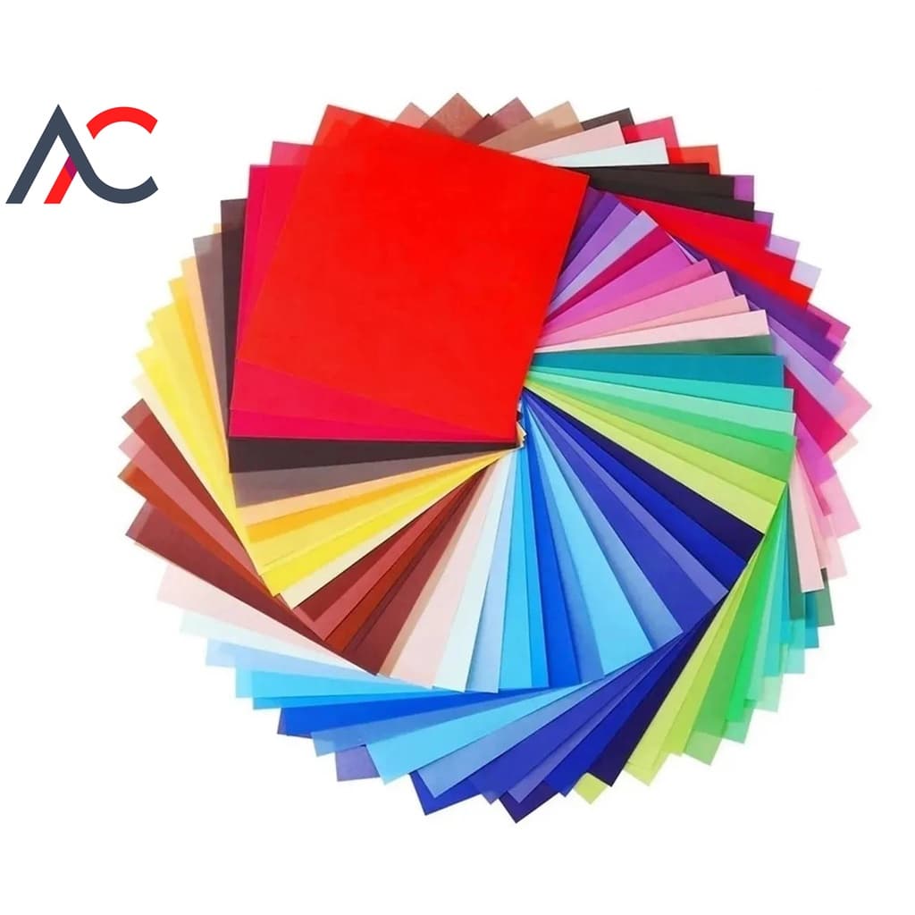 Papel de Seda 50x70 cm  Pacote C/100 Unidades  - CORES - Para Artesanato, Embalagem, Pipas etc