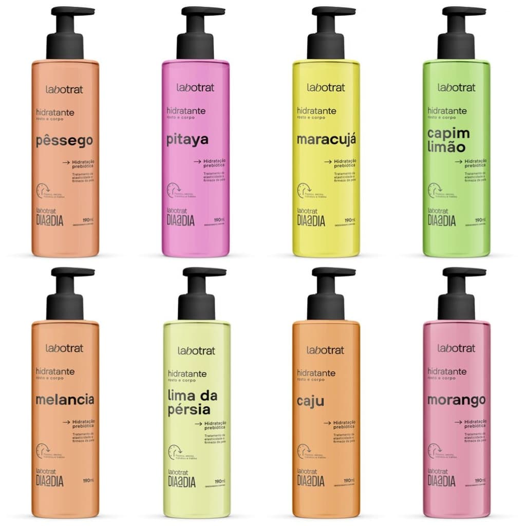Hidratante para corpo e rosto Labotrat 190 ml