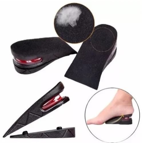 Palmilha Invisível Que Aumenta Até 9cm De Altura Com Conforto, Amortecimento E Ajuste Perfeito Nos Pés
