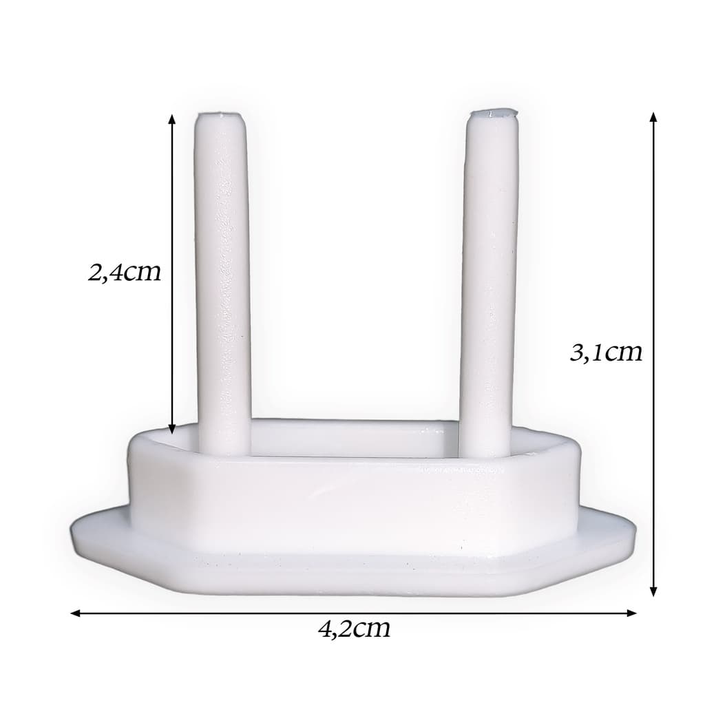 Protetor Tomada Bebe Segurança Contra Choque