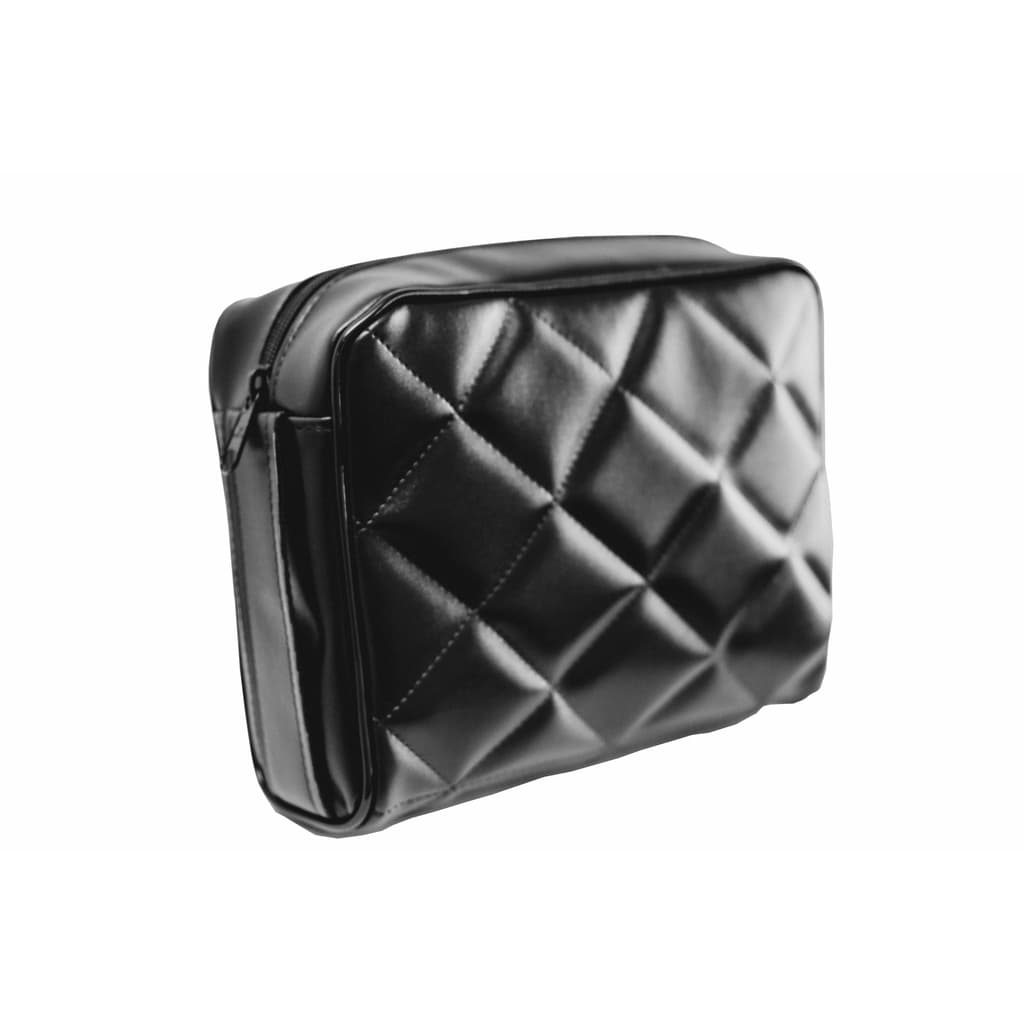 Pasta Bolsa Ccb Para Bíblia e Hinário Grande Quadriculada preto