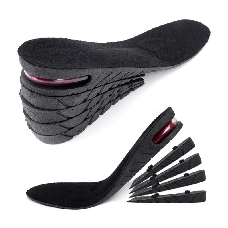 Palmilha Anti Impacto Para Aumentar Altura Até 9cm Confortável Ajustável E Discreta No Calçado