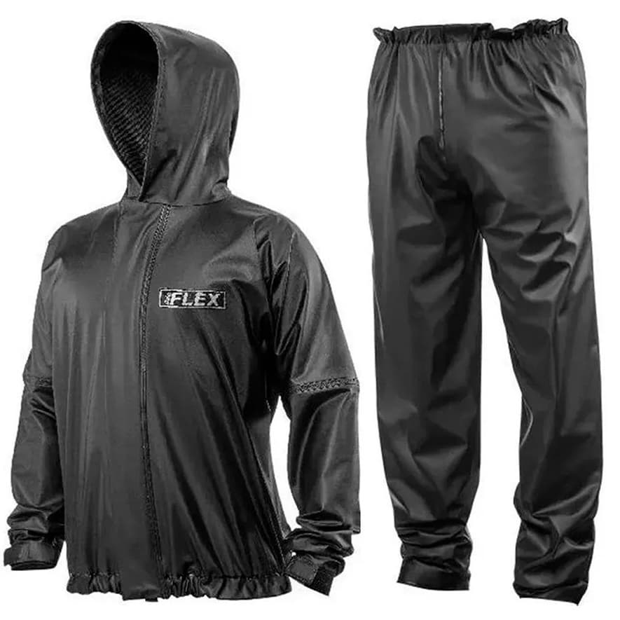 Capa de Chuva Brascamp Delta PVC - Kit Motociclista Premium (Jaqueta + Calça) | Impermeável 100%