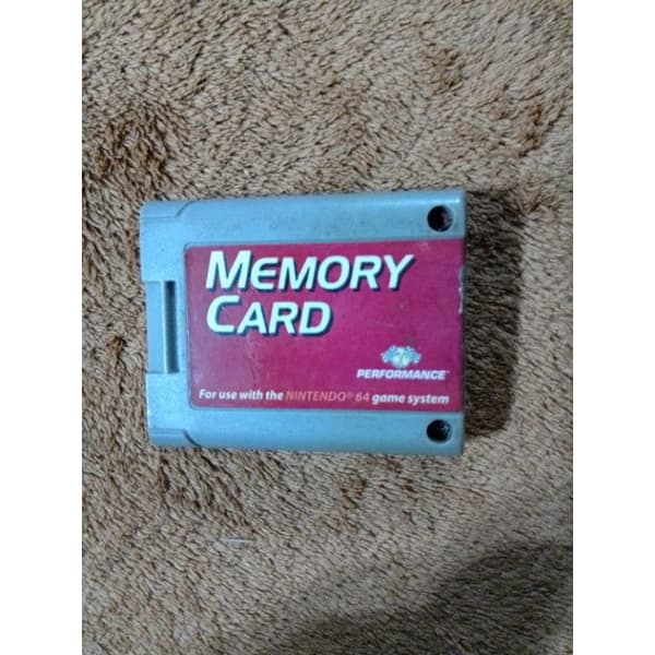 memory card Nintendo 64