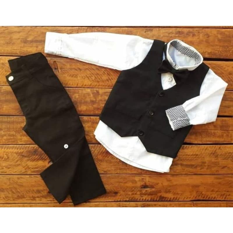 Conjunto Colete com Calça Pagem, formatura casamento batizado