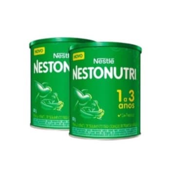 Kit com 2 und Fórmula infantil Nestlé Nestonutri Lata 800g cada