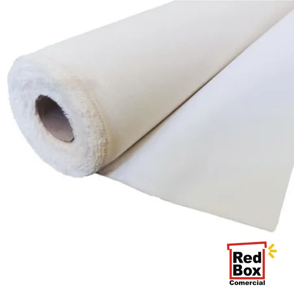 01 Rolo Tecido P Telas Pronto P Pintar 66 Cm Com 3 Metros
