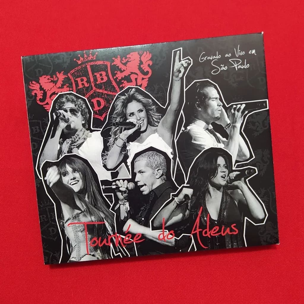 CD: RBD Tourneé do Adeus (Fã Made/Bootleg) - PSP