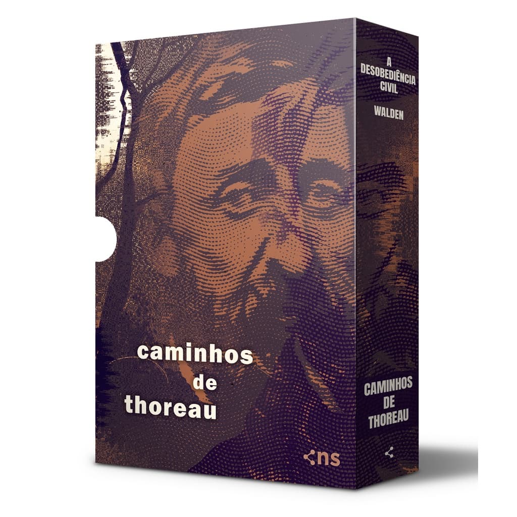 Box Caminhos de Thoreau (2 livros + pôster + suplemento com textos complementares + marcadores)