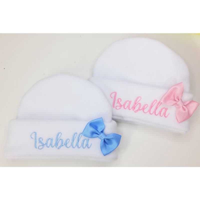 Touca RN Maternidade Microsoft bordada personalizada nome do bebê
