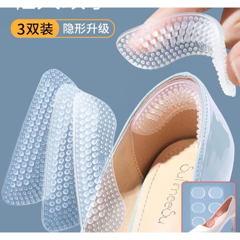Par De Snug Palmilha Adesiva Protetora De Calcanhar