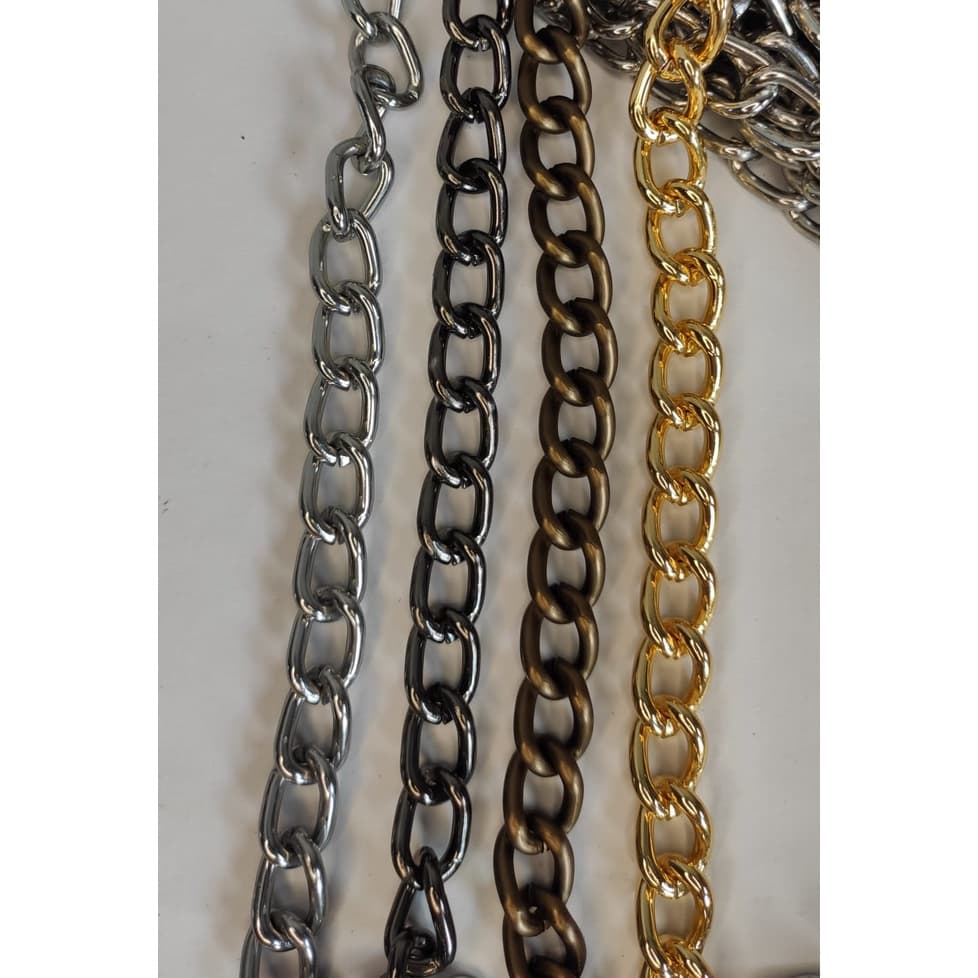 Corrente em Alumínio - CONTÉM 1 METRO espessura do arame 3.0mm