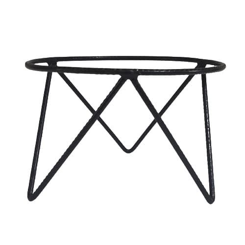 Suporte tripé 18x15cm para vaso de planta