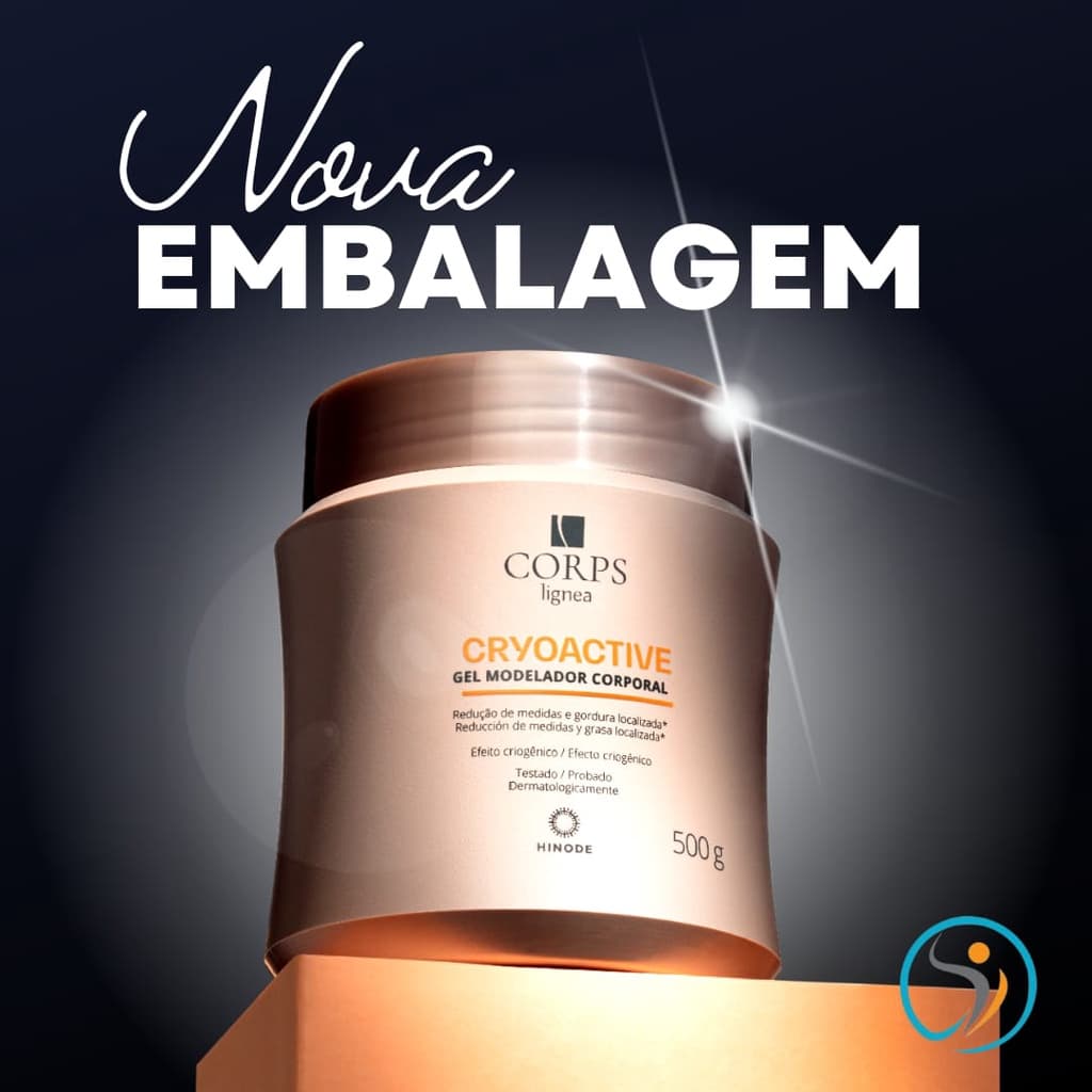 Hinode Redutor de Medidas Corps Lígnea Body Contour Gel Modelador 500g  Original de Fábrica