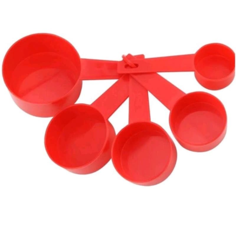 Colheres para Medidas kit com 5 Peças Plástico - Medidores - Clink