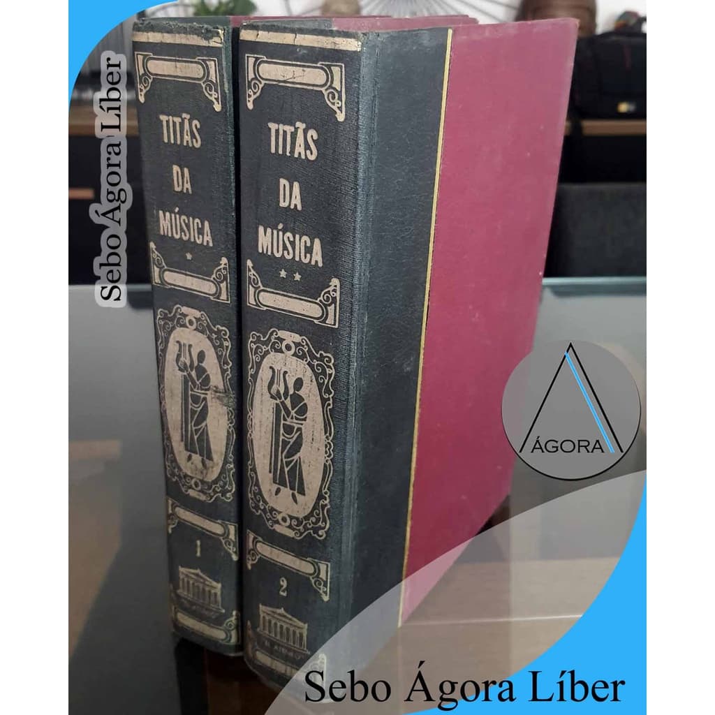 Titãs da Música Vol 1 e 2 (coleção os Titãs) Kurt Pahlen, Angel Herrera Bienes