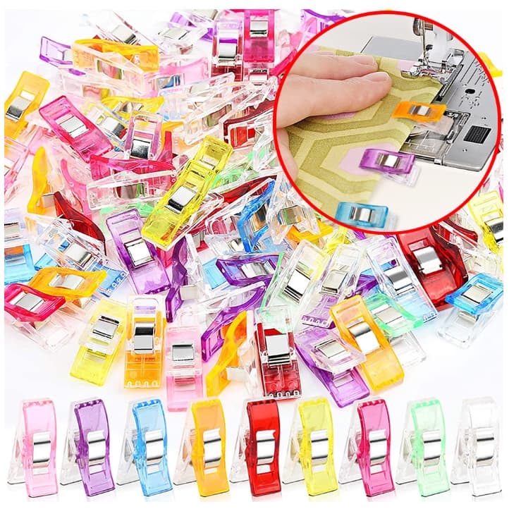 Prendedor Clipes  Costura Patchwork Scrapbook Artesanato