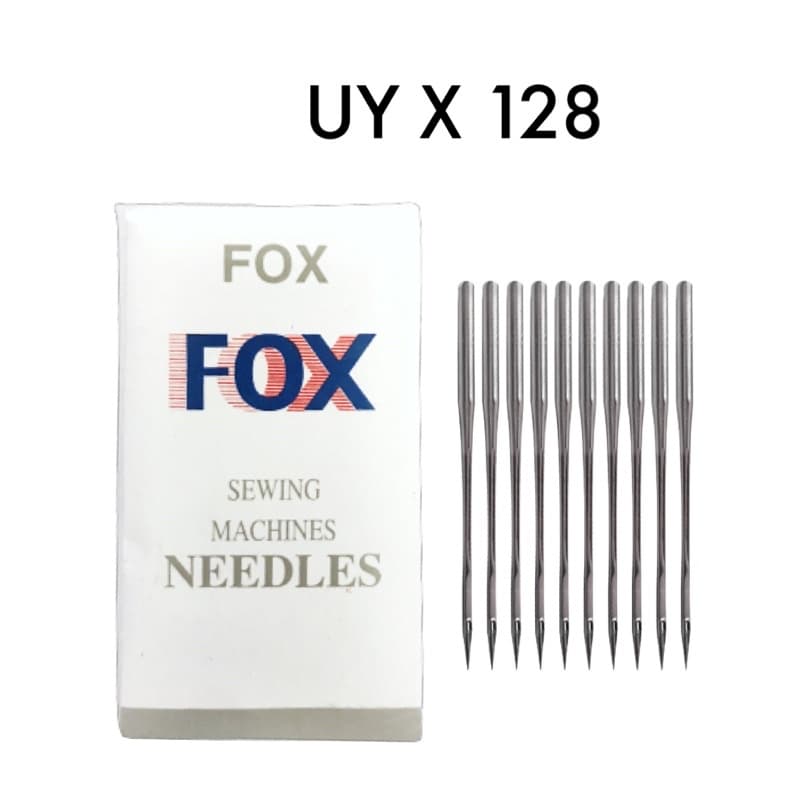 10 Agulha Galoneira Industrial UYx128 Nº10/11/12/14/16/18 c/10un. FOX
