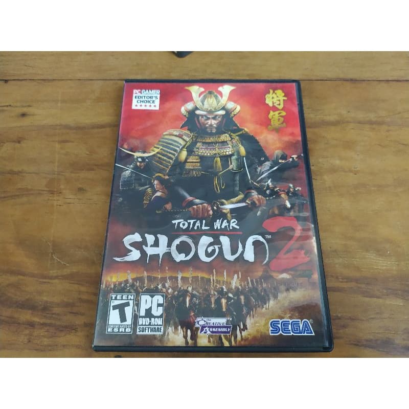 Jogo Pc DVD-ROM Total War Shogun 2 original usado