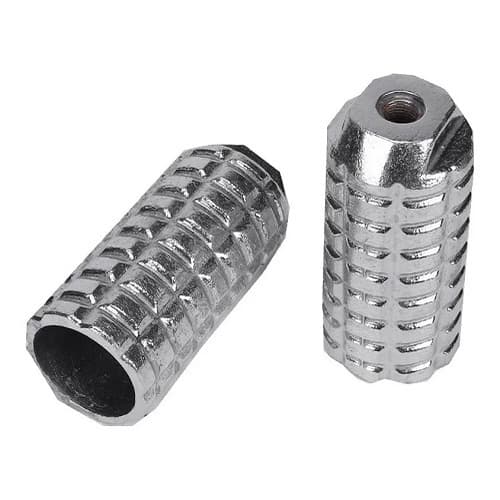 Pedaleira Apoio para Bike Trolhão De Alumínio Cores - Par.