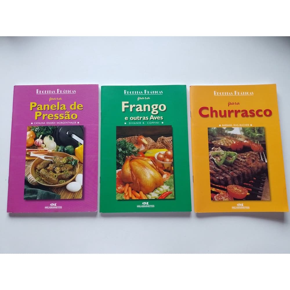 Livros Receitas Práticas Frango Churrasco Panela T918