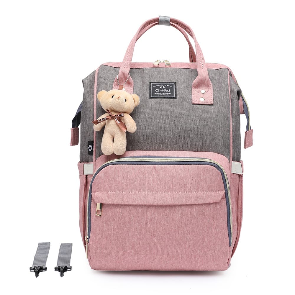Bolsa Maternidade Oh My Bag Grande Resistente Material Reforçado Ursinho 17L
