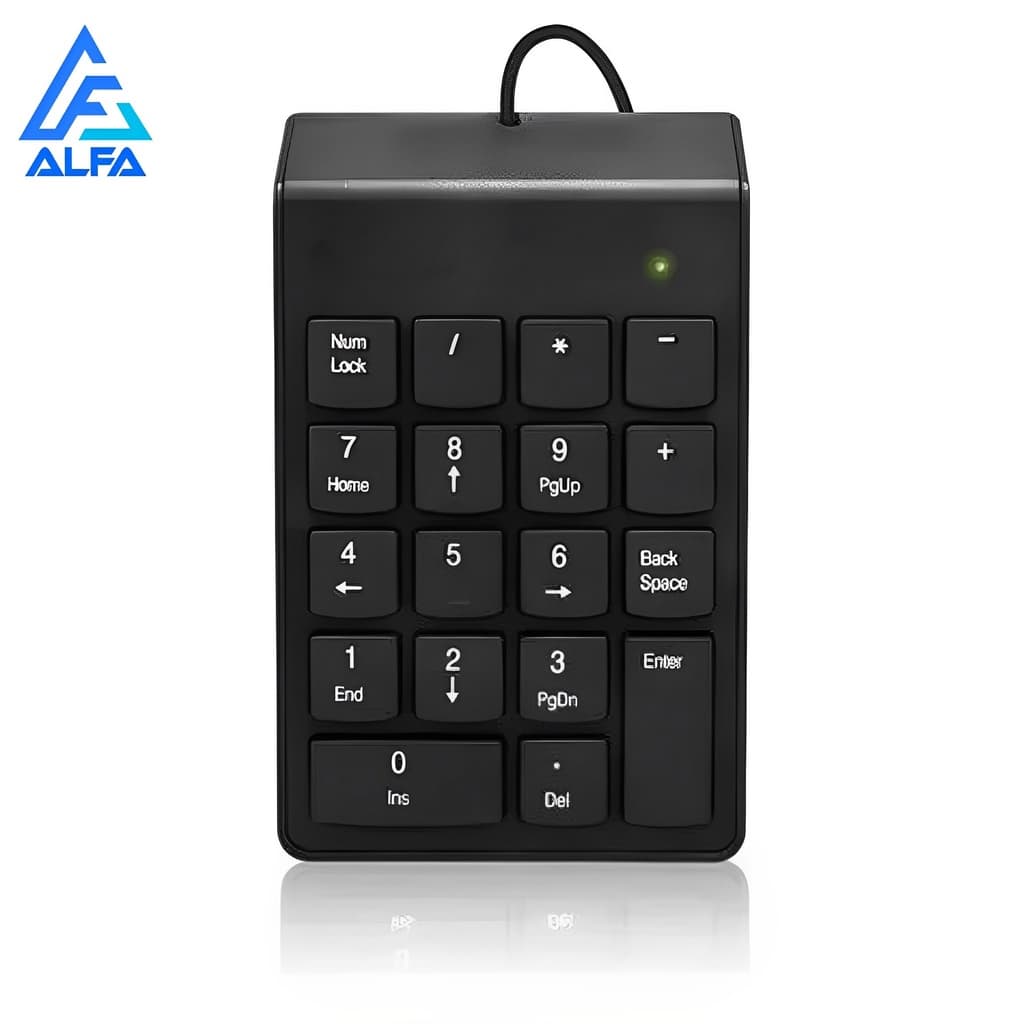 Teclado Digital finança Com Números 18 Teclas Usb Para Pc
