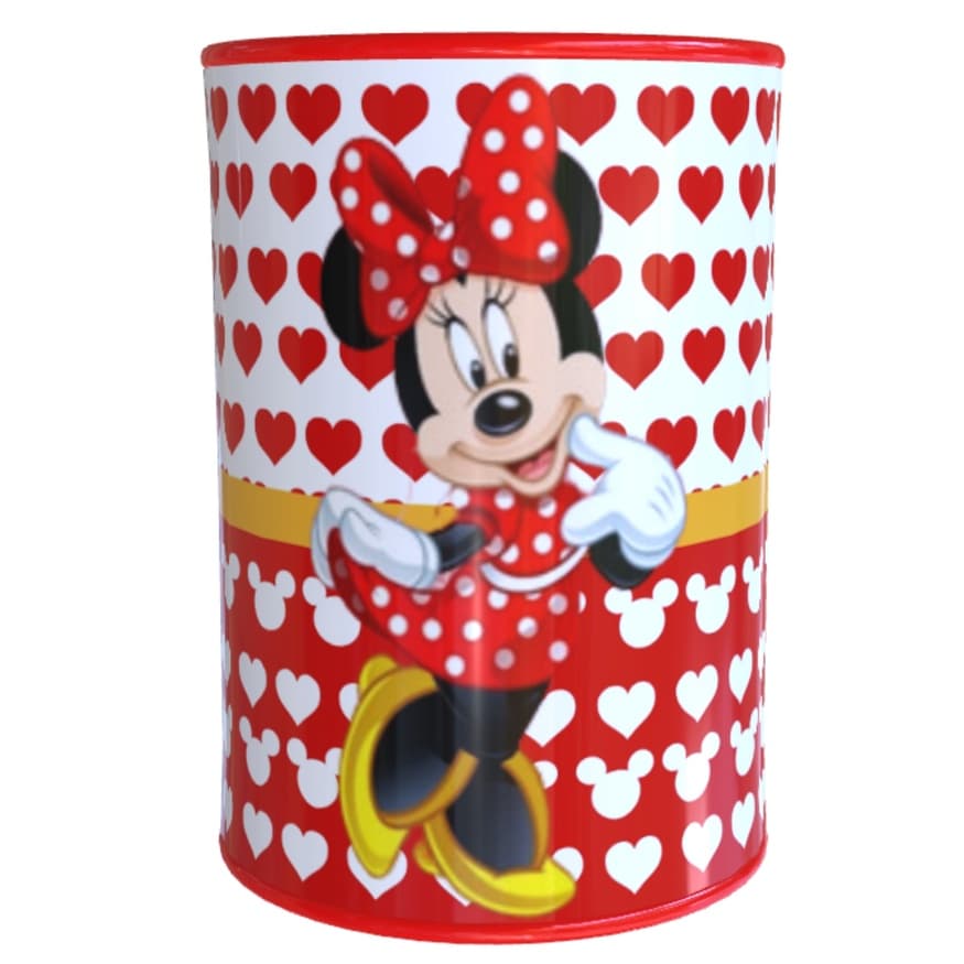 10 Cofrinhos Personalizados Minnie Vermelha