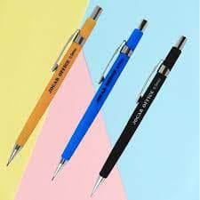 Lapiseira Técnica 0.5 - 0.7 - 0.9mm Combo + 1 Tubo Grafite com 12 Minas Grafite