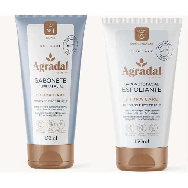 Sabonete Facial Agradal Hydra care 150 Ml