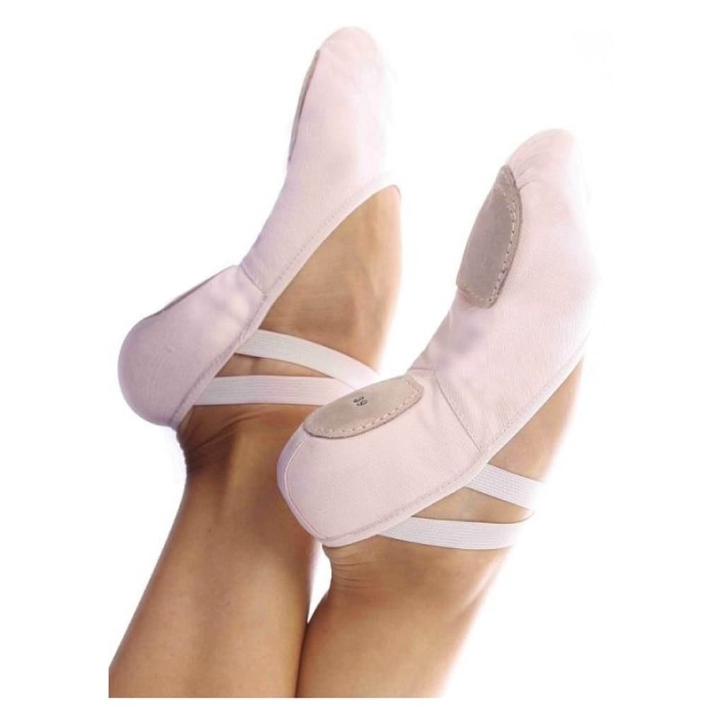 Sapatilha de Ballet Infantil e Adulto - Sarja com Coton (Strech Glove)