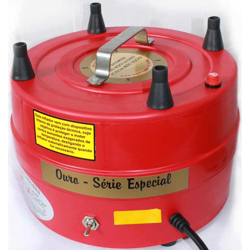 Inflador IB-04 Ouro 4 bicos profissional