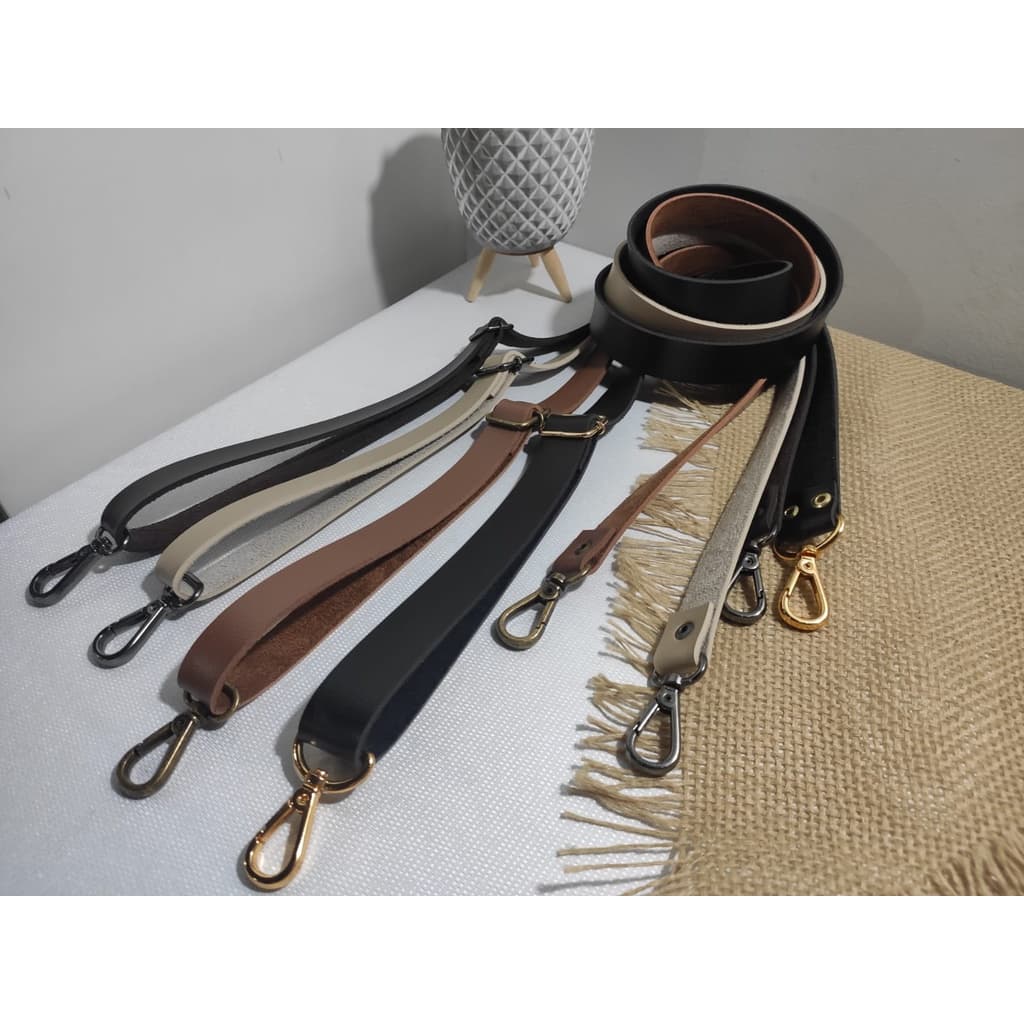 Alça Transversal/Tiracolo Regulável em Couro Ecológico