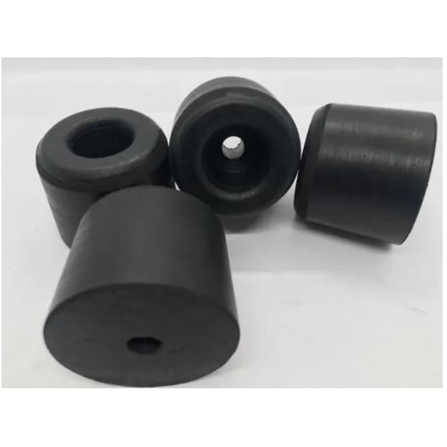 Batente Porta Limitador Pezinho De Borracha 01 Unidade