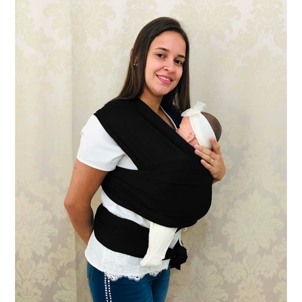 Canguru de Bebê Wrap Sling Faixa Malha Gel - Promoção Varias Cores