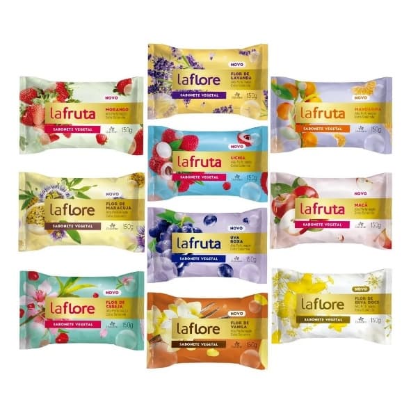 Sabonete Barra Vegetal - Davene - 150g - La Fruta ou La Flore