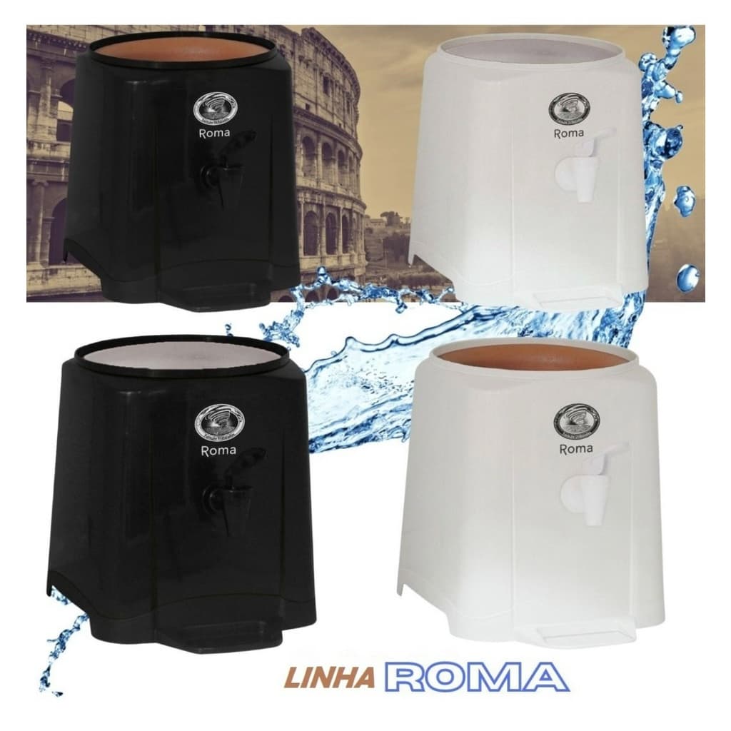 Suporte Para Galão De Água Bebedouro Cuba De Barro Cerâmica