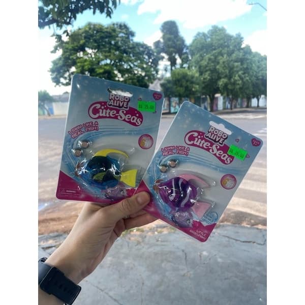 Peixe robô Peixe alive Nada de verdade