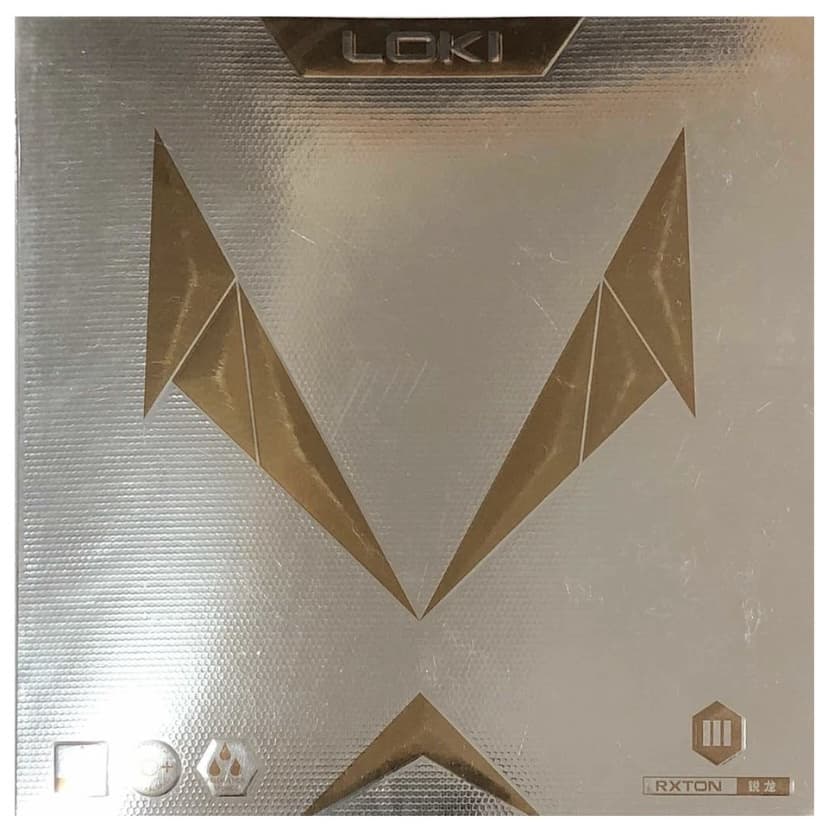 Borracha Para Raquete De Tênis De Mesa Pingpong Loki Rxton1