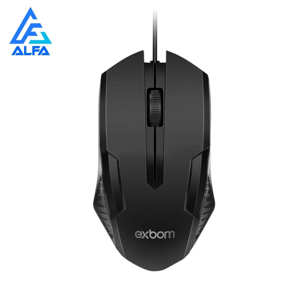 Mouse Óptico 3D Com fio Para Escritório Notebook Pc Original