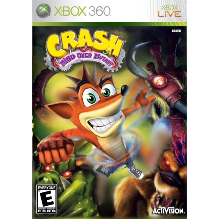 Crash mind over mutant xboxx 360 - MIDIA FÍSICA