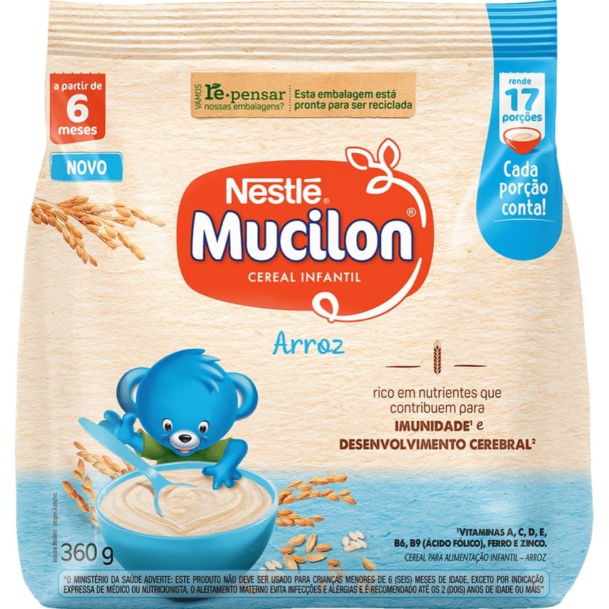 Mucilon 180g Arroz Sachet