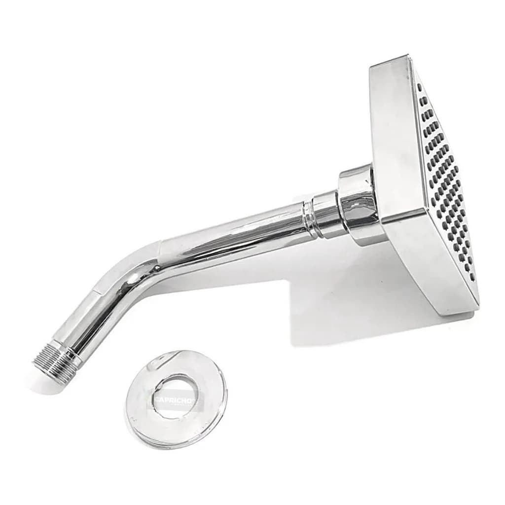 Ducha ChuveiroQuadrada P/ Aquecedor A Gás E Solar